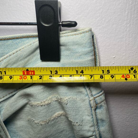 Madewell Women's size 27 Petite Short The Perfect Vintage Jeans Light Wash - Picture 8 of 11